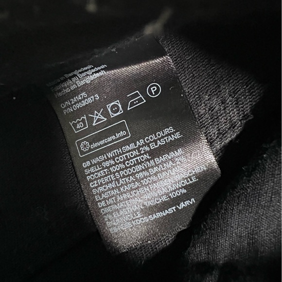 H&M Black High Waisted Jeans Size 2 - Picture 3 of 9